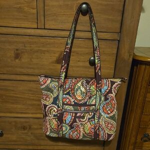 Vera Bradley Colorful Paisley Tote